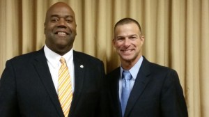 Amb. Dr. Clyde Rivers of Burundi and iChange Nations along with Reuben Egolf of Leading Nations 